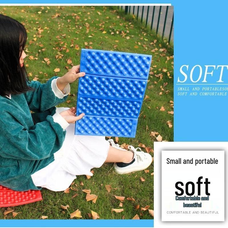 Portable Foldable Moisture-Proof Honeycomb Seat Cushion One Size