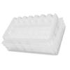 20pcs Disposable Tattoo Pigment Tray Ink Needle Holder Rack Eyebrow Tattoo Supply