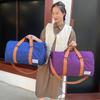 Fashion Sports Fitness Bag Waterproof Canvas Foldable Travel Bag Large Capacity Yoga Bag Pillow Bag