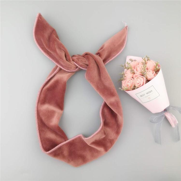 new popular rabbit ears turban headband women girls hair head band wrap accessories for women girls hairband headdress headbands