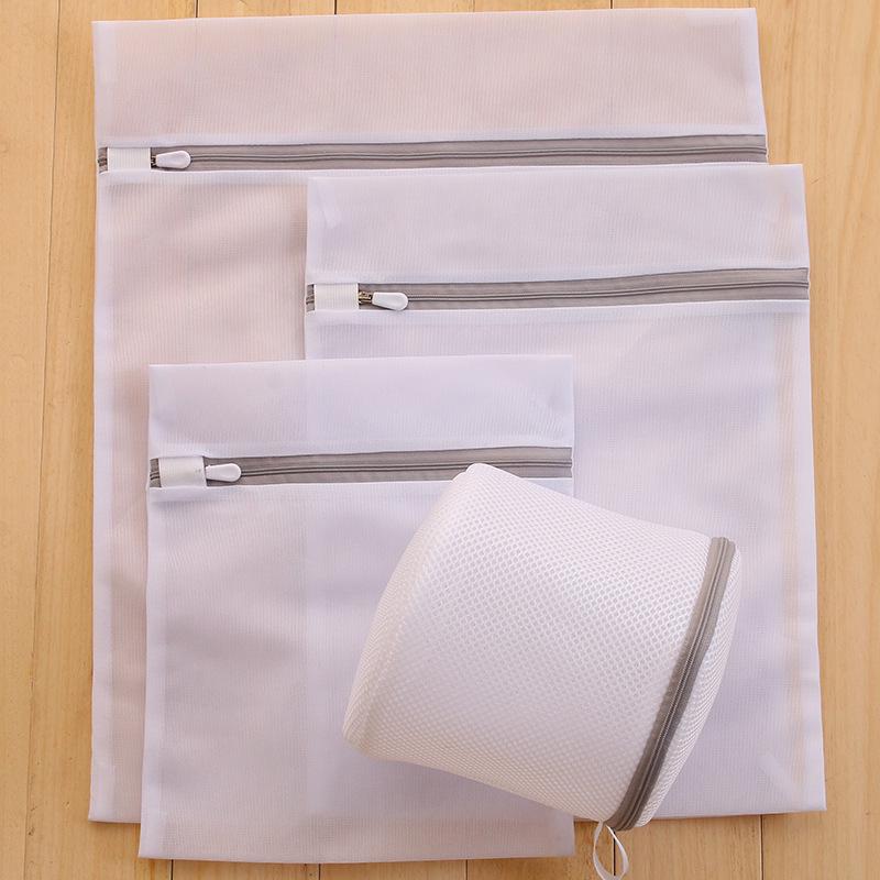 Reinforced Fine Mesh Polyester Laundry Bag for Washing Machine – Anti-Deformation Clothes Protection Bag