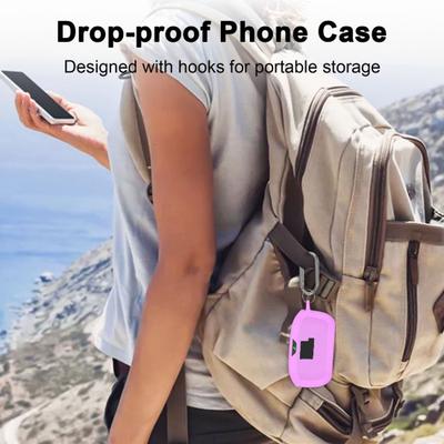 Silicone Protective Case for JBL Vibe Buds Anti-fall Shock-resistant Dust-proof Charging Hole Design Portable Storage Bag