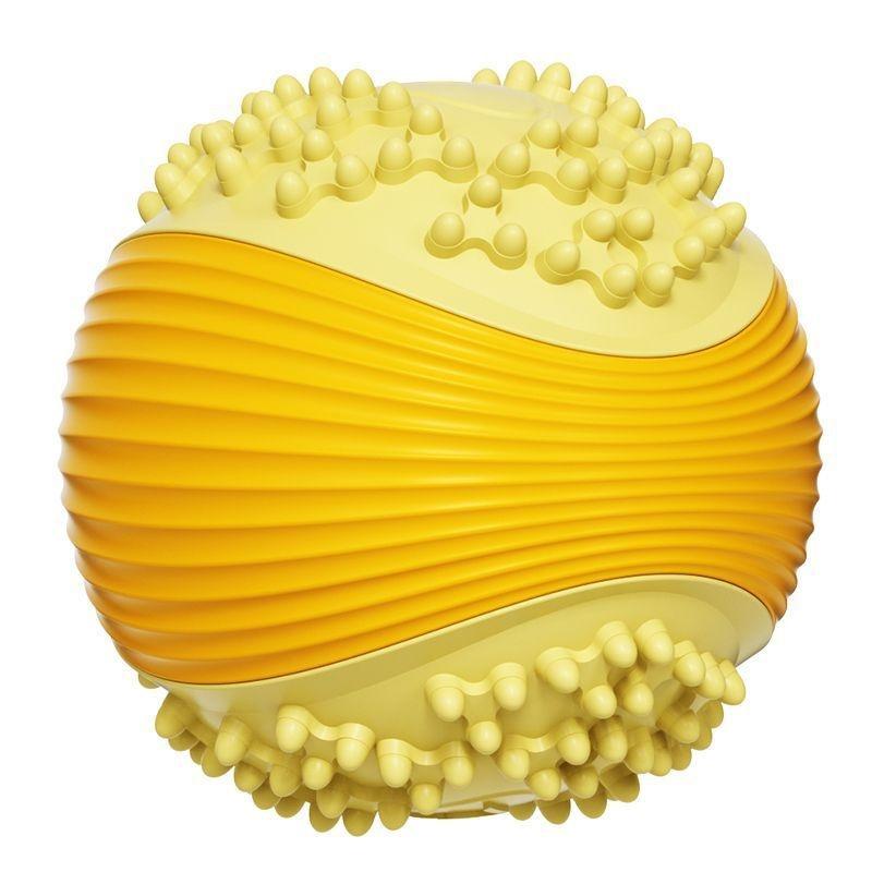 Dog Rolling Chew Ball Self Entertaining Durable Bite Resistant Toy For Dogs Puppies Indoor Playtime Home Pet Play Birthday Gift