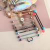 13x 14G Industrial Barbell Earrings Heart Flower Rhinestone Piercing Jewelry