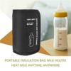 USB Milk Water Warmer Reisevogn Isolert Bag Baby Bærbar Sykepleie Flaske Varmere