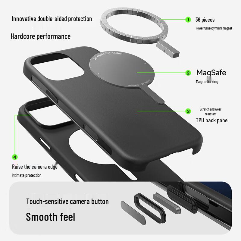 Belkin Magnetic Full-Coverage Phone Case for iPhone 17 Pro