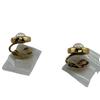 Christian Dior For both ears Round Gold Plated Earring gold Gold Plated Women Used