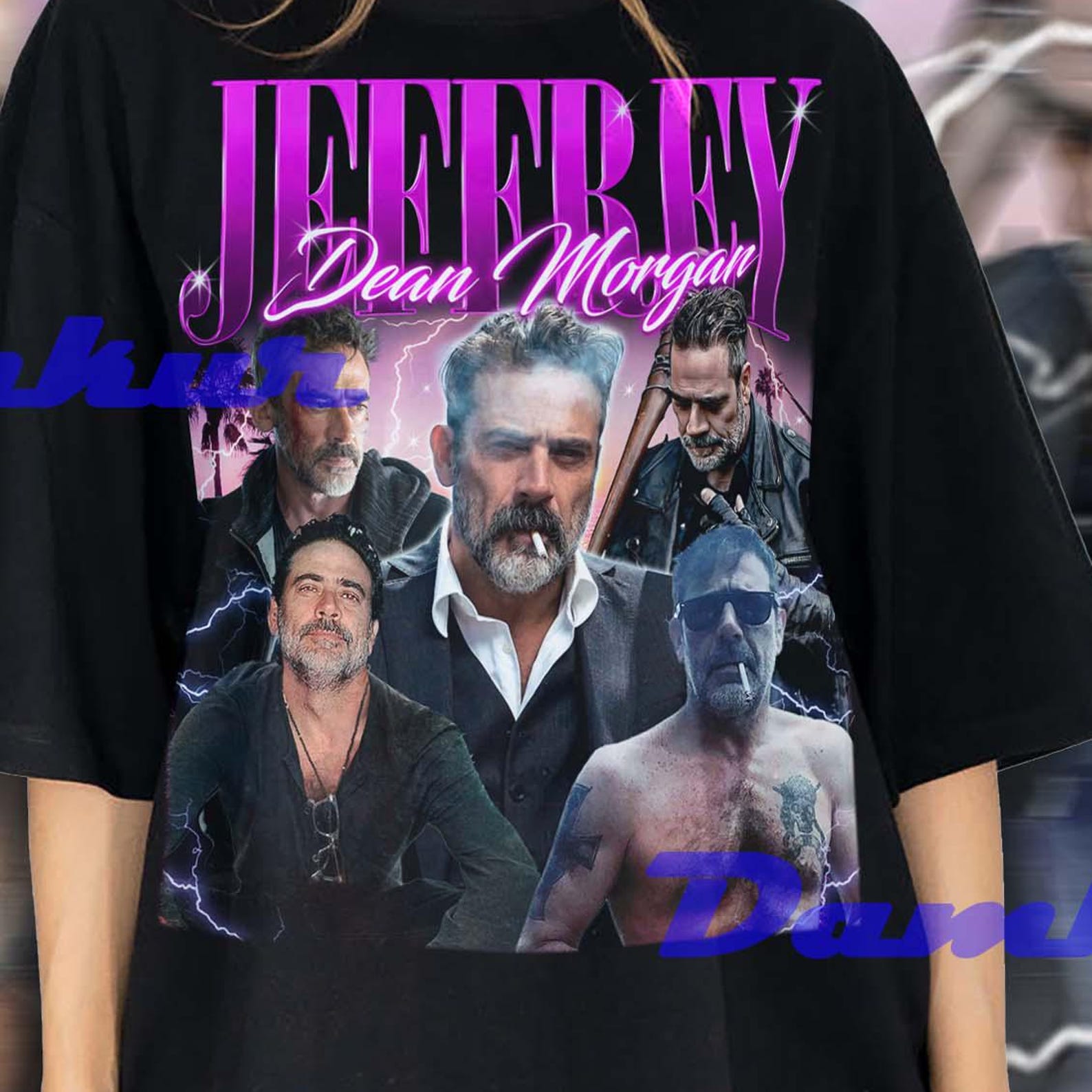 Jeffrey Dean Morgan Shirt, Jeffrey Dean Morgan Fan Tshirt, Jeffrey Dean Morgan T-shirt, Jeffrey Dean Morgan Merch Gift, Birthday Present 4XL