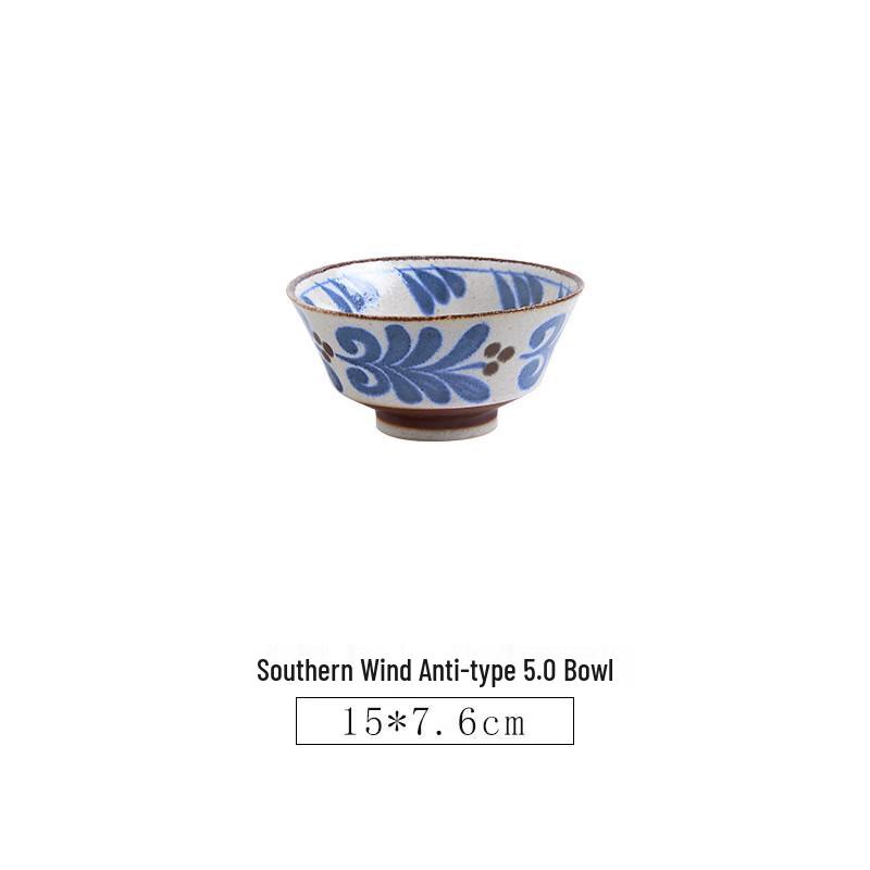 ZISIZ Southern Style Underglaze Soup Bowl
