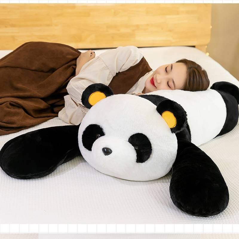 Adorable Giant Panda Plush Toy Soft Stuffed Animal Doll Perfect Birthday Gift Pillow Cuddle Toy For Girls