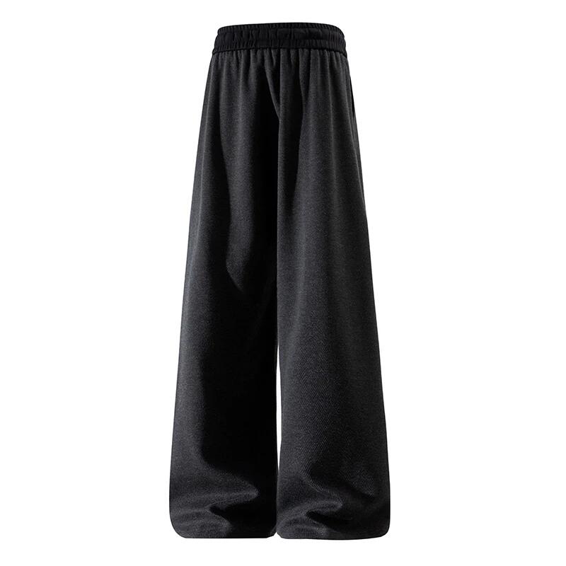 Men Khaki Pants 2025 Autumn Baggy Harajuku Y2K Sweatpants Man Vintage Oversized Casual Track Pants Male Loose Straight Trousers