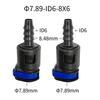 7.89mm Inner Diameter Fuel Pipe Joint Fuel Line Connector Quick Fuel Connector