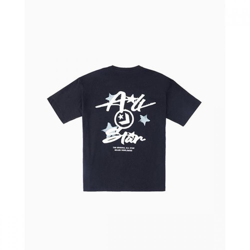 Converse Loose Graphic T shirT ToTal Eclipse Ucj419 Ghm 105