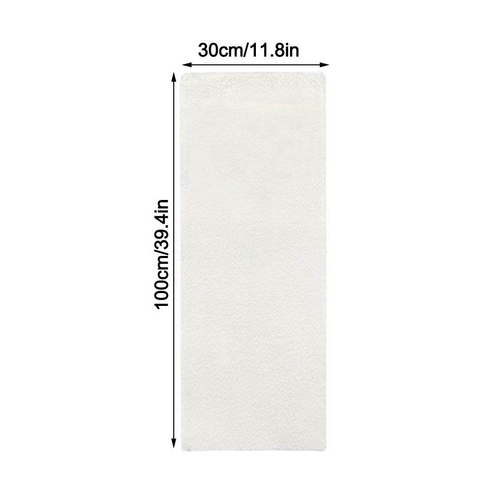 High Temperature Resistant Ironing Cloth for Perler Beads Large Size Textured White Bath Towel Handmade Tool