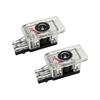 2Pcs Car Door Logo Emblem Welcome Led Light For Volvo 240 C70 S40 S50 S60 S70 S80 S90 V40 V50 V60 V90 XC40 XC60 XC90 Vnl Truck