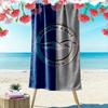 Serviette de plage imprimée Brighton, Grande serviette douce à séchage rapide pour la plage, le camping, la natation