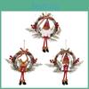 Elegant Xmas Decorations Garland Rattan With Twinkling Lights For Holiday Cheer