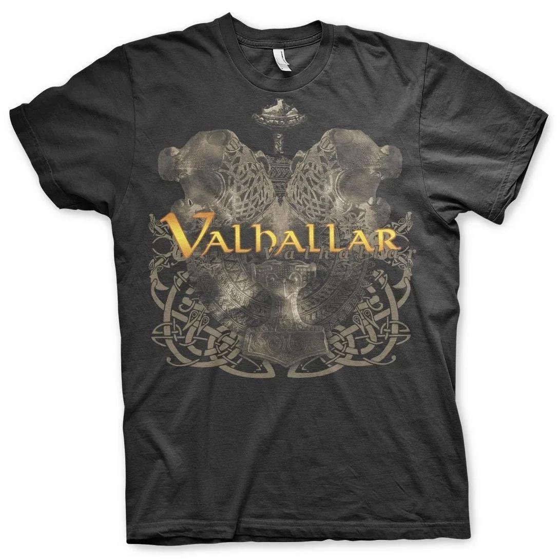 

Vintage Scandinavia Norse Myth God Odin Valhalla TShirt 100 Cotton ONeck Short Sleeve Summer Casual Mens Tshirt Size S3XL 4XL