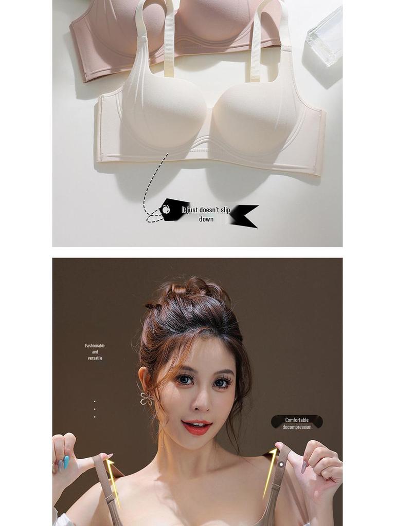 Seamless Push-Up Bra: Wire-Free, Lifting, Breathable, Comfortable, Fashionable, Sexy for Women