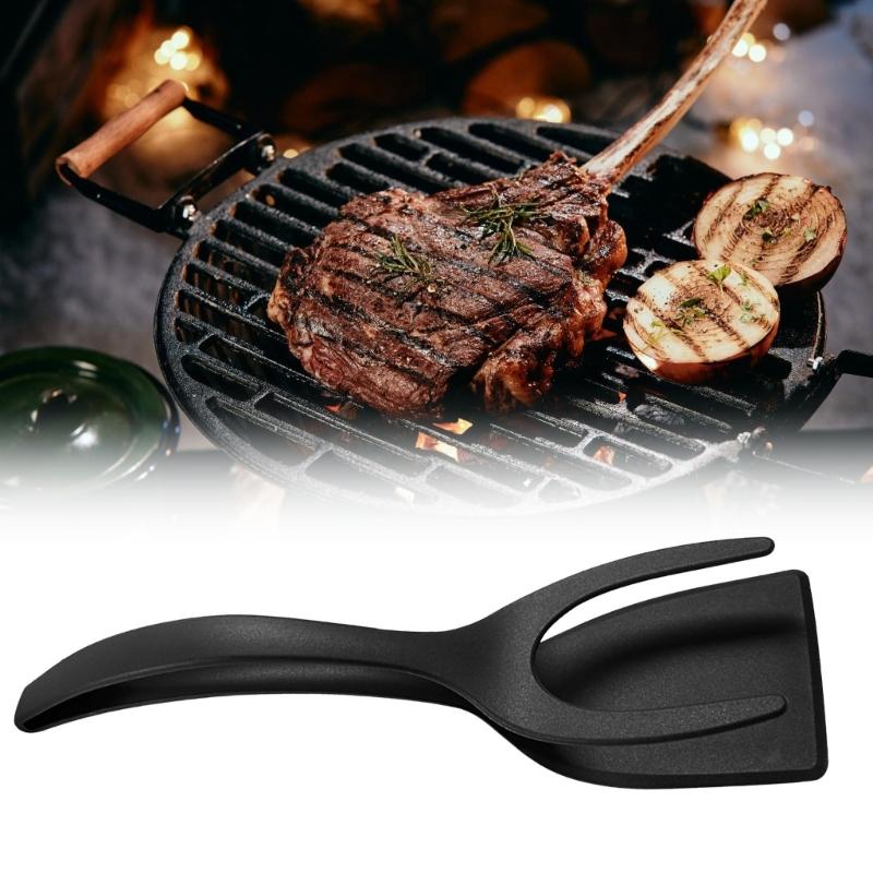 Multipurpose Nonstick Nylon Spatula Tong for Omelets and Fish Flipping Steak Shovel Kitchen Supplies Cooking Tool