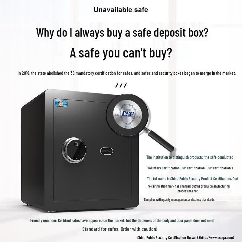 TIGER CSP Fingerprint and Password Home Office Safe