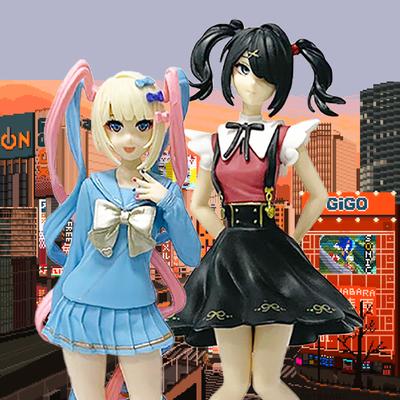 Anime Needy Girl Overdose Figur Pop Up Parade Rain KAngel Actionfiguren Virtueller Uploader PVC Sammelfigur Ornamente Spielzeug