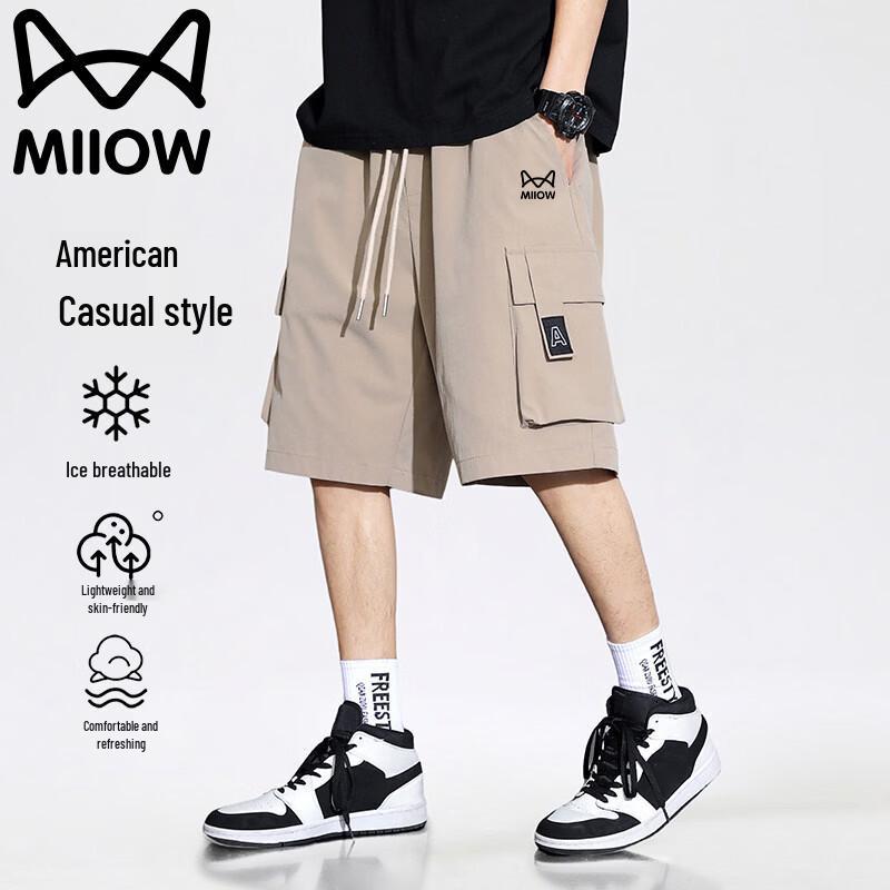 MiiOW Men s Summer Casual Cargo Shorts XL