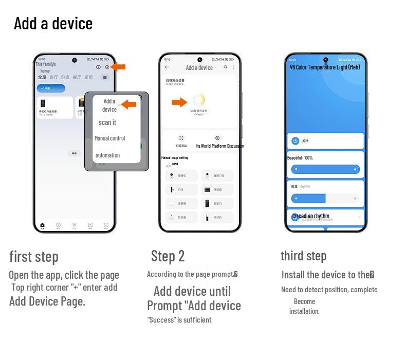 Smart WiFi Switch for Cabinet/Wardrobe Light Strip with Mijia App Integration, Voice Control, and Cycle Timer.