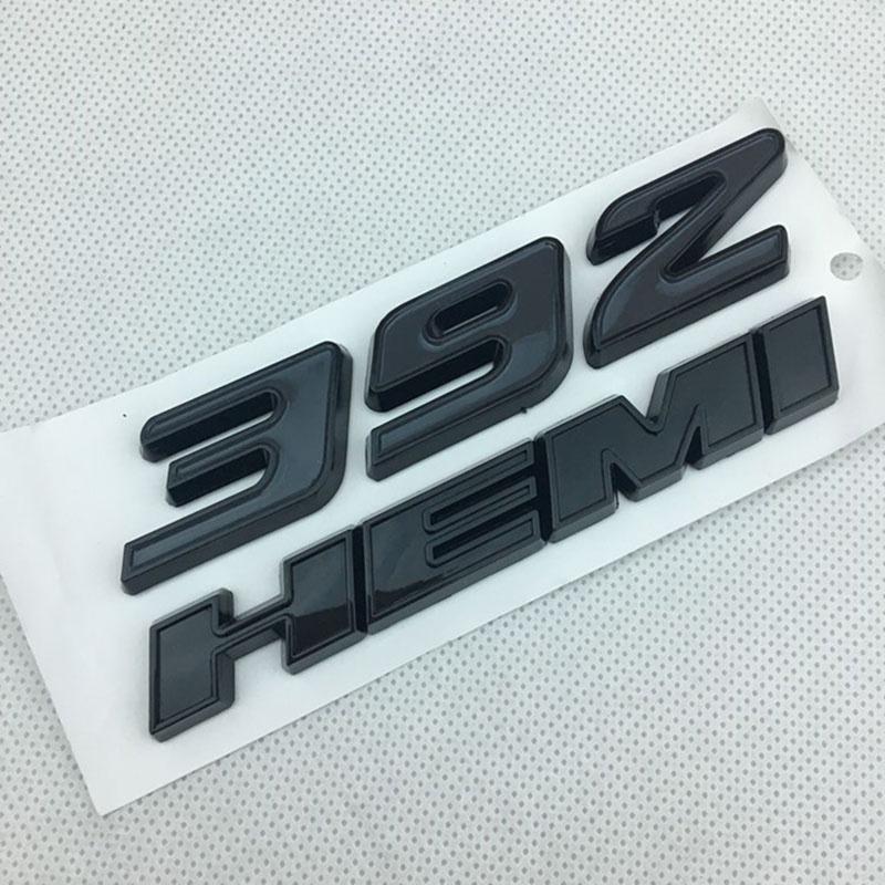 Red Black 392hemi Emblem Fender Side Badge Sticker 64l Decal For 300c Srt8 3500
