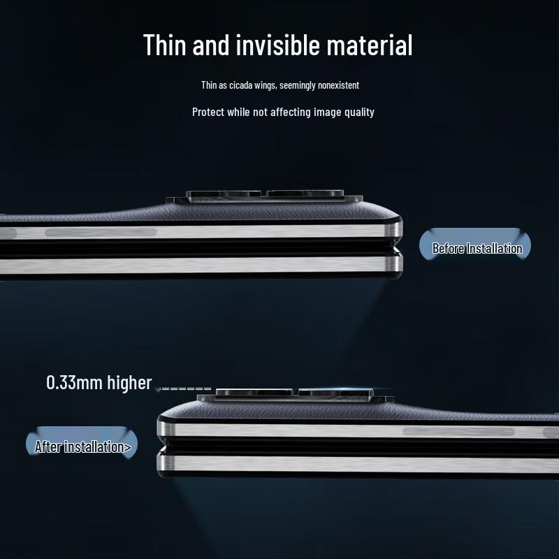 Xiaomi MIX Fold 3 Gehärtetes Glas Kameraobjektivschutz