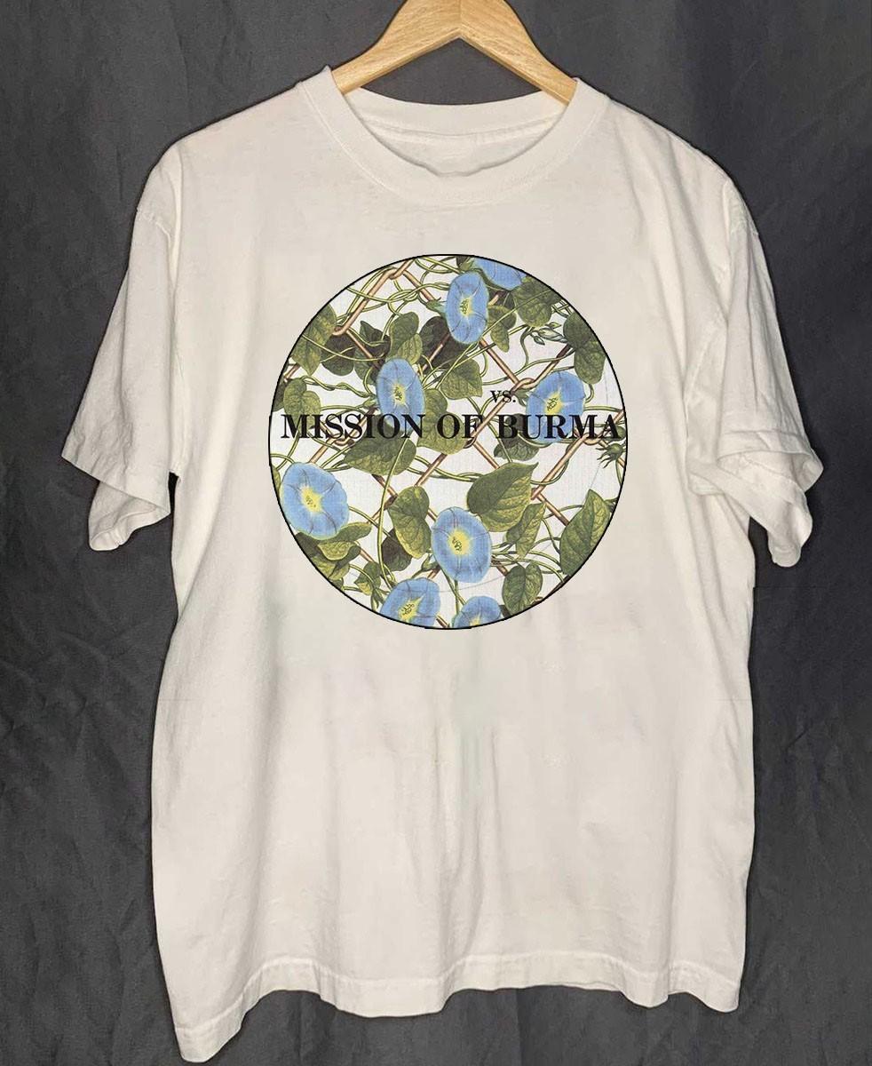 Vintage Mission of Burma Band White Shirt Unisex Concert S to 5XL S