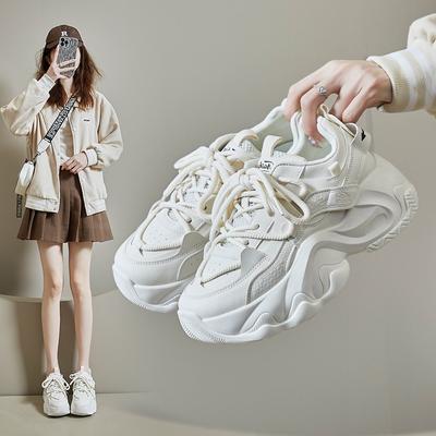 New Dad Shoes Student Sports Running Shoes Casual Thick-soled Height-increasing Shoes