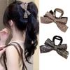 Simple Bow Hair Clip Elegant Shark Clip Stylish High Ponytail Clip  Daily Wear