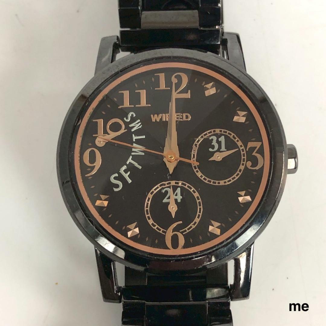 SEIKO WIRED Wired Ladies Watch Black Black
