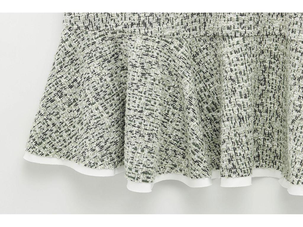 Spring 2025 Women's European and American Style Bow Sleeveless Textured Dress