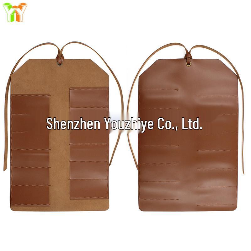 Leather Tool Roll Bag for Automotive Repair Tools