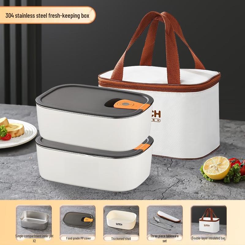 

Ru Han Portable Insulated Microwaveable Lunch Box