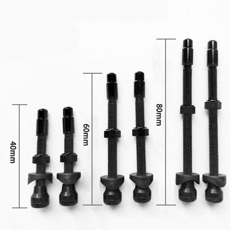CNC Hybrid Bike Bicycle Vacuum Valves Big Bore Valve Tubeless Tire Luft Ventil