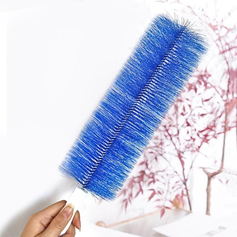 Flexible Fan Cleaning Brush 2 Pack Soft Fine Bristles Long Bendable Handle Duster for Kitchen Vent Hood Cleaning