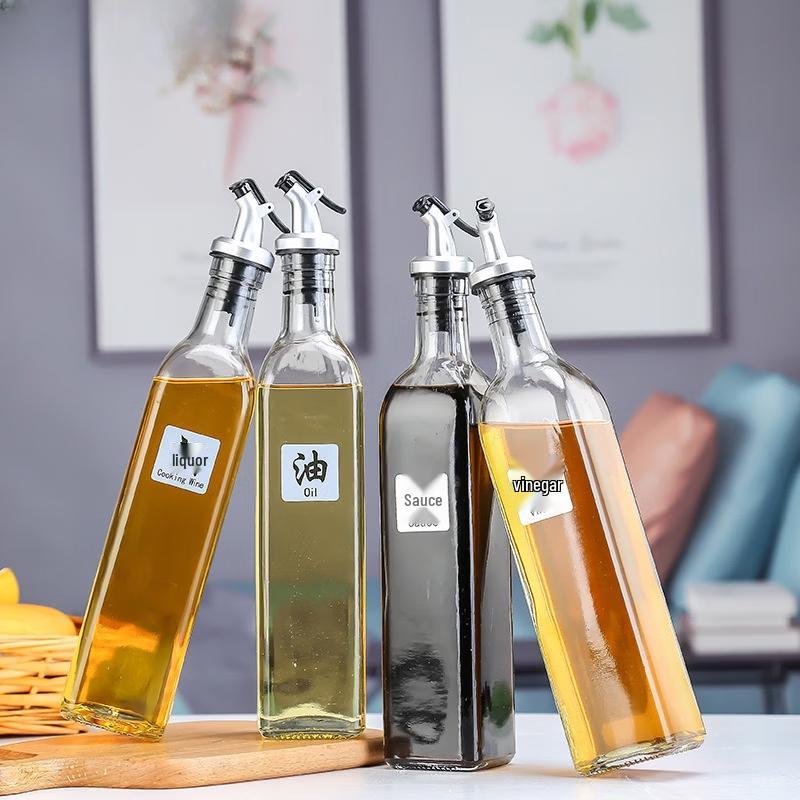 UOSU Square Glass Oil Dispenser