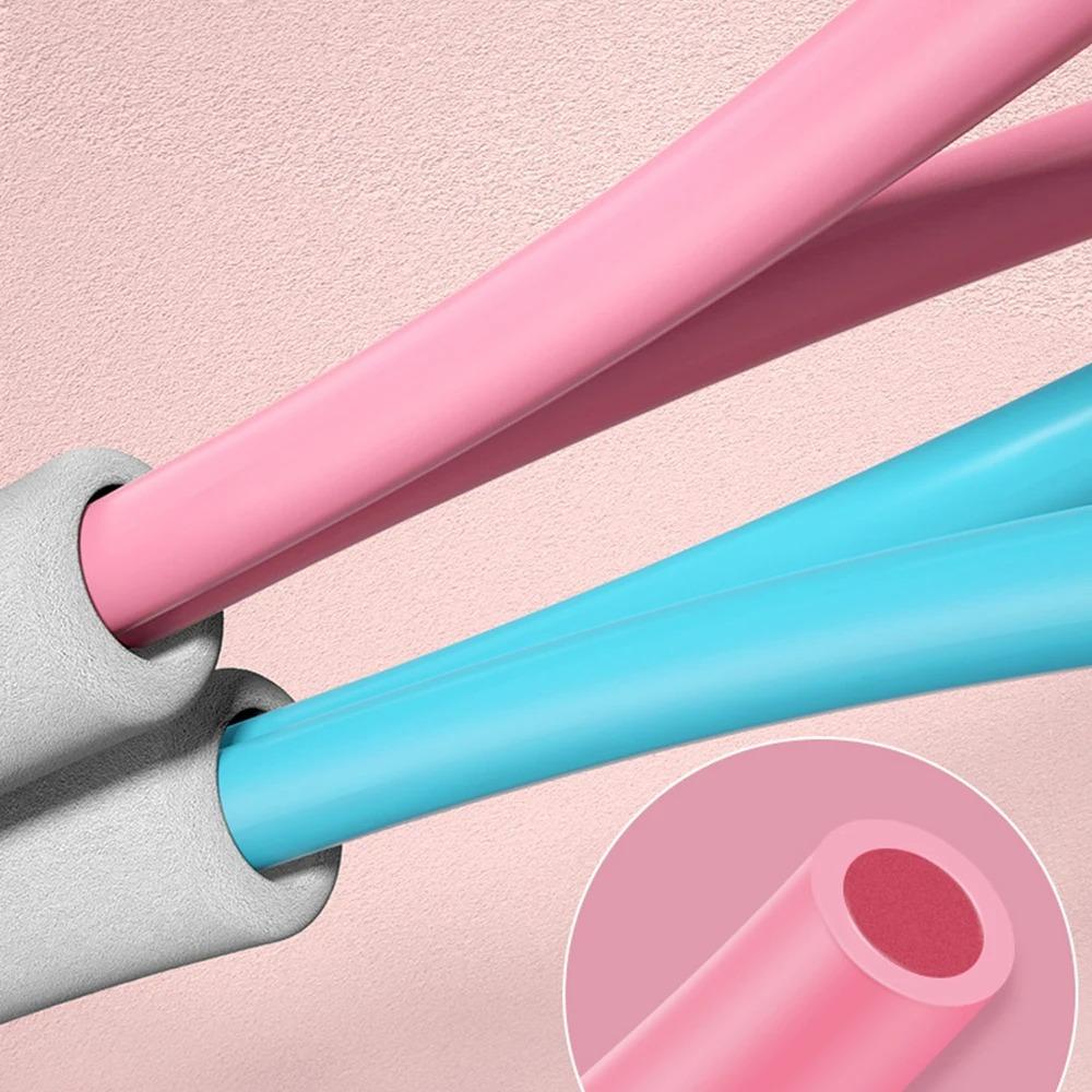 TPE Tube 8-shaped Stretcher Bolded Tension Rope Yoga Elastic Band  Female