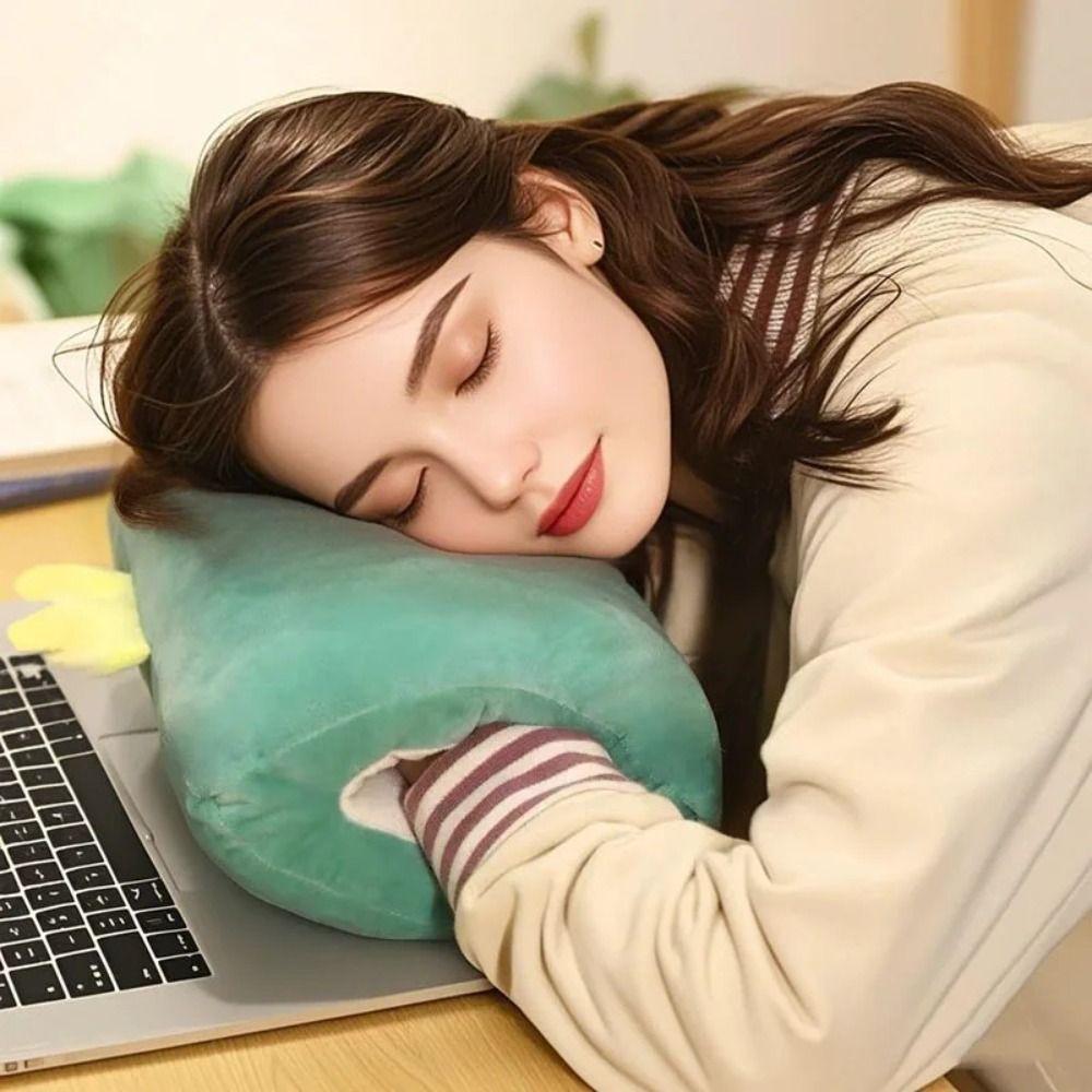 Cartoon Hand Warmers Gloves PP Cotton Nap Pillows Cushions Cute Children's Plush Pillows Adults