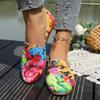 Nuove scarpe basse colorate a punta tonda calzature comode per camminare con vivaci colori dopaminici piene di energia Mocassini casual da donna