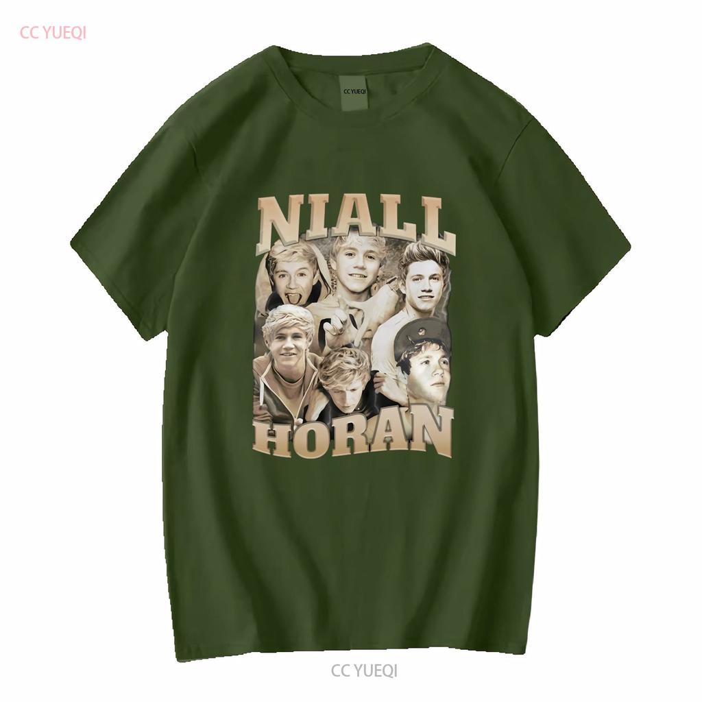 Style Niall Horan T Shirt Classic Black Unisex S 5xl Y489 Long Or Short Sleeves Vintage Washed Stylish Graphic Soft Casual Unisex