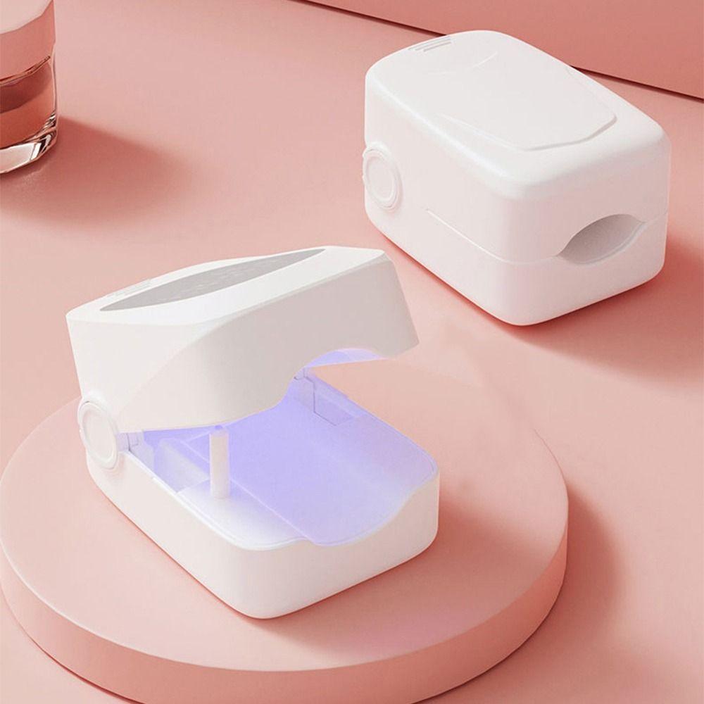 Rechargeable Phototherapy Curing Lamp with Timer Quick Dry Timing Nail Dryer Light Auto Off Nails Art Tools