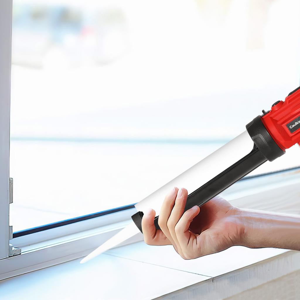 Electric Glue Gun Glass Glue Caulking Gun 4 Speeds Cordless Doors and Windows Electric Sewing Glue Tool for Makita 21V Battery