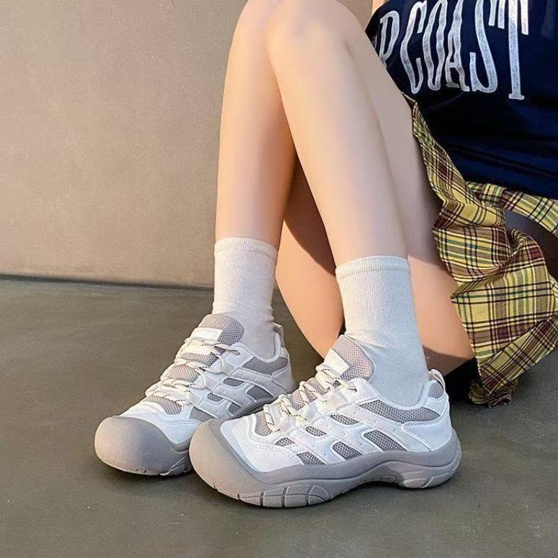 Chaussures moches mignonnes femmes printemps nouveau extérieur sports légers polyvalentes chaussures de skate étudiantes nouveau