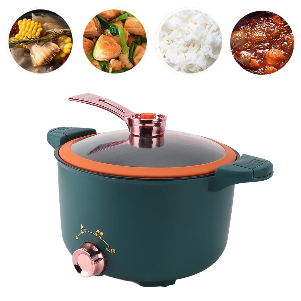  Tlakový hrnec 600W Multifunkční 3L Velkokapacitní Anti Dry Burn Anti Stick se zahuštěným