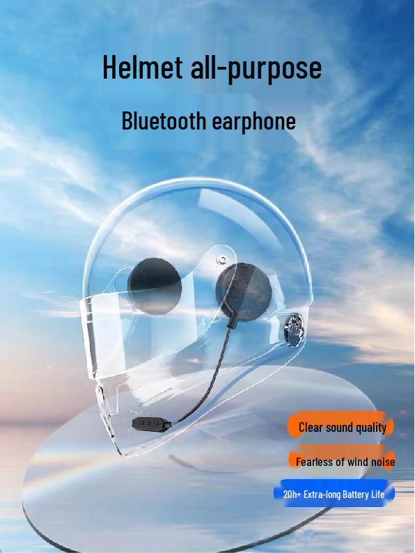 Bluetooth 5.3 Motorcycle Helmet Headset: HD Calls, Stereo Sound, Smart Noise Reduction