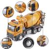 1/50 Crane Toy Metal DieCast Crane Model,Construction Truck Toys with Simulated Sounds and Lights,Suitable for Ages 3 and Up Toy Crane for Boys